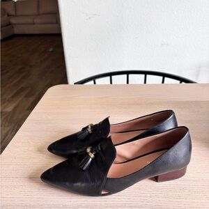 Cole Haan - Vanya Tassle Leather Loafers